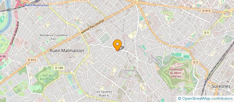localisation de l'entreprise VIGORIS à RUEIL-MALMAISON