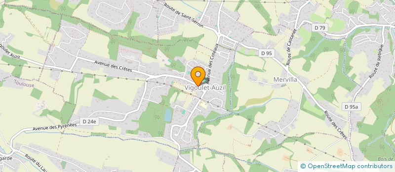 localisation de l'entreprise VIGOULET PENTATHLON MODERNE  VIGOULET-AUZIL