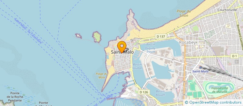 localisation de l'entreprise VIGOUR FRERES  SAINT-MALO