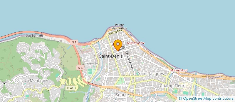 localisation de l'entreprise VIGOUROUX BAUDIN ET COMPAGNIE à SAINT-DENIS