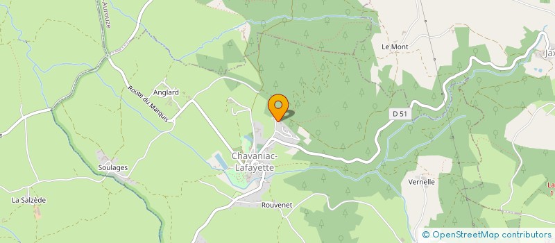 localisation de l'entreprise VIGOUROUX TRAITEMENTS à SAINT-GEORGES-D AURAC