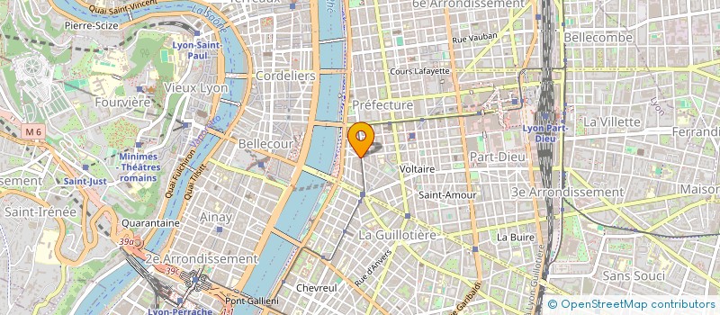 localisation de l'entreprise VIGOUSSE à LYON