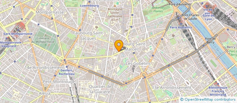 localisation de l'entreprise VIGUERIE S.A.  PARIS