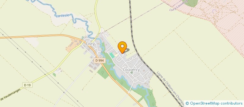 localisation de l'entreprise VIGUIE-SABATIER  LIVRY-LOUVERCY