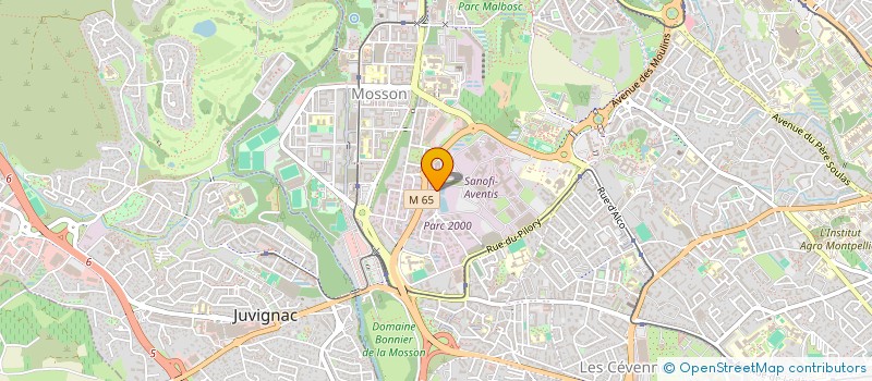 localisation de l'entreprise VIGUIER CLIMATISATION à MONTPELLIER