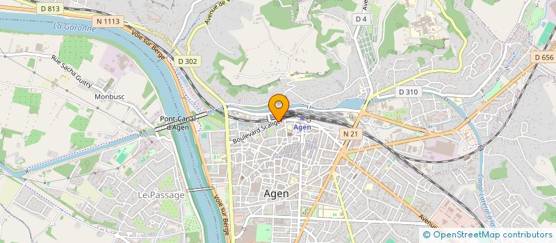 localisation de l'entreprise VIGUIER PAPOT TACCONI  AGEN