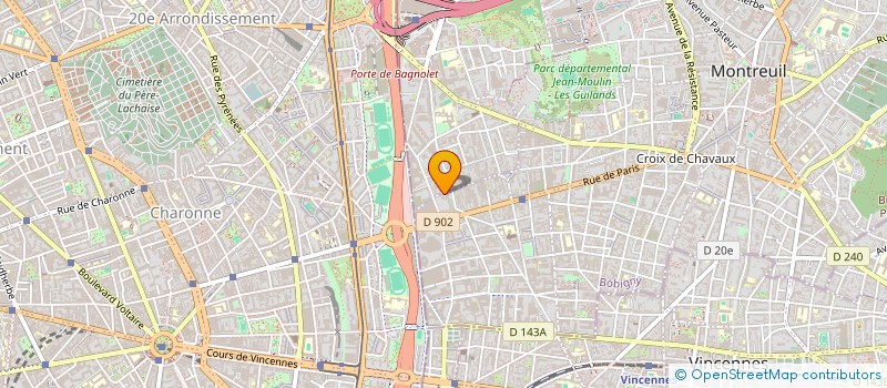 localisation de l'entreprise VIHAAN SUPER MARCHE à MONTREUIL