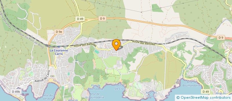 localisation de l'entreprise VIHANA à MARTIGUES