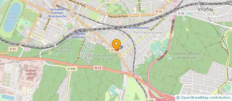 localisation de l'entreprise VIHORLAT BATIMENT à VERSAILLES