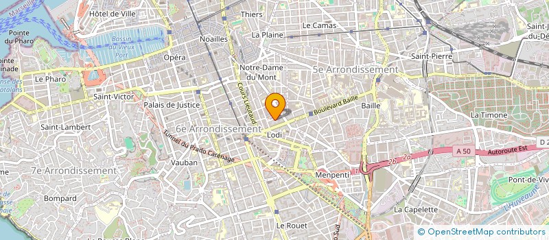 localisation de l'entreprise VIHUELLA à MARSEILLE