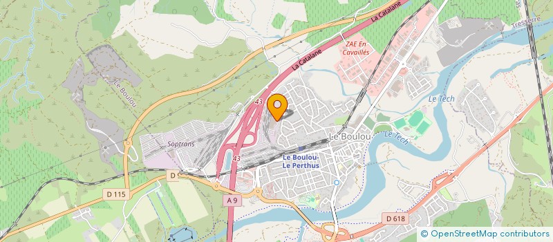 localisation de l'entreprise VIIA CONNECT LE BOULOU  LE BOULOU