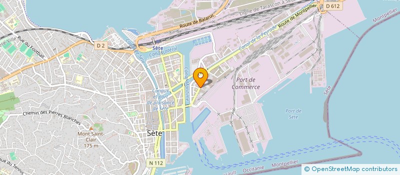localisation de l'entreprise VIIA CONNECT SETE à SETE