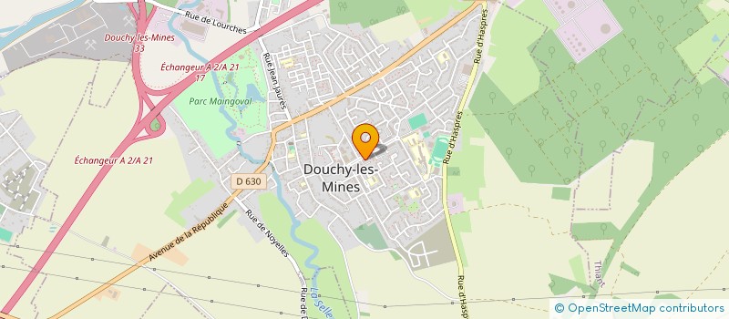 localisation de l'entreprise VIIMA DOUCHY à DOUCHY-LES-MINES