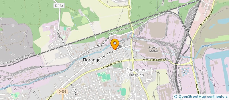 localisation de l'entreprise VIJAK à FLORANGE