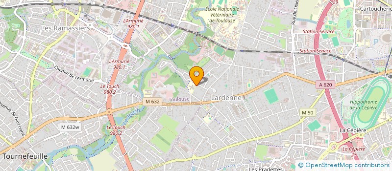 localisation de l'entreprise VIJEA  TOULOUSE