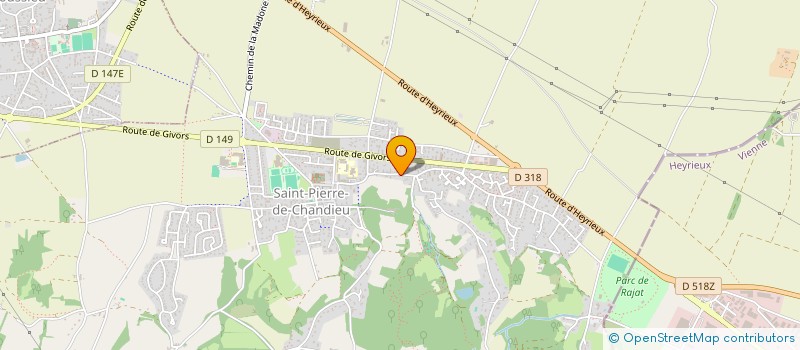 localisation de l'entreprise VIJELYA  SAINT-PIERRE-DE-CHANDIEU
