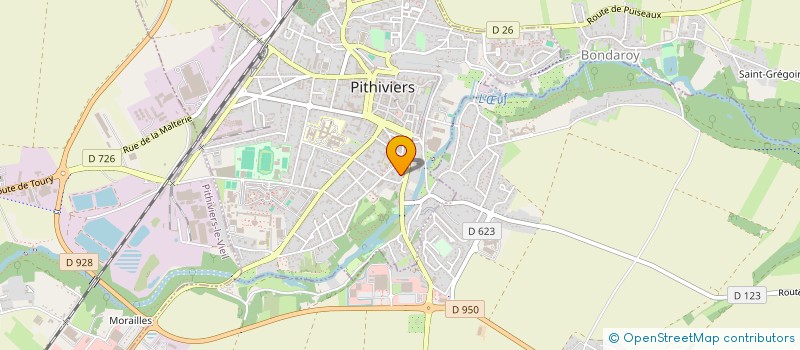 localisation de l'entreprise VIJOLL  PITHIVIERS