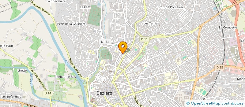 localisation de l'entreprise VIJU à BEZIERS