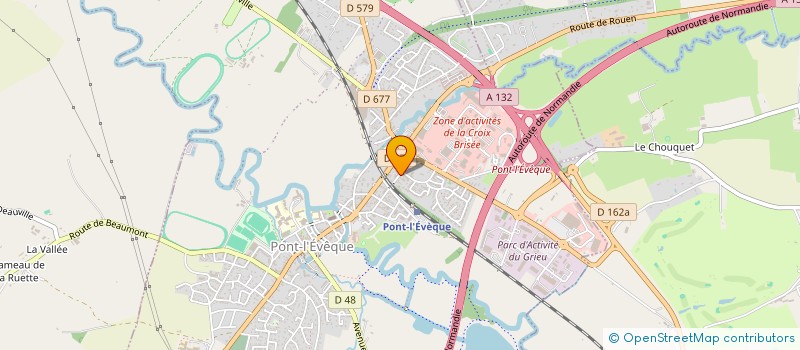 localisation de l'entreprise VIJUDIAM  PONT L'EVEQUE