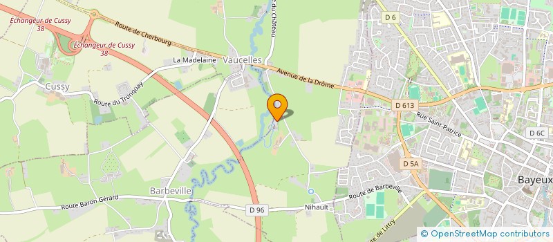 localisation de l'entreprise VIJULOR  VAUCELLES