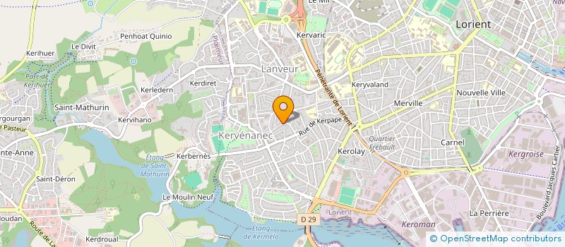 localisation de l'entreprise VIK  LORIENT