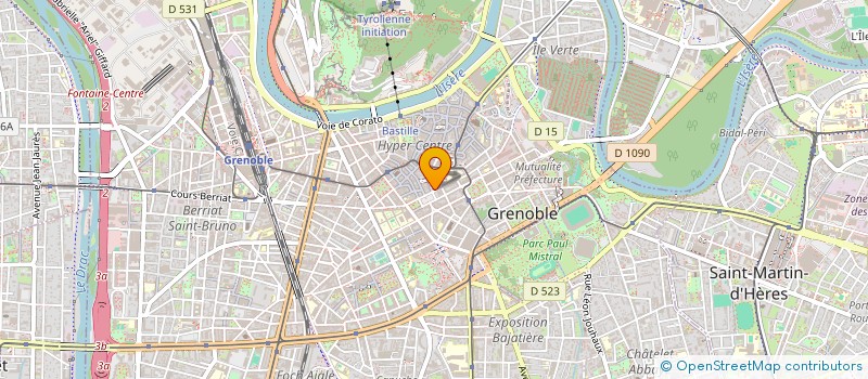 localisation de l'entreprise VIK à GRENOBLE