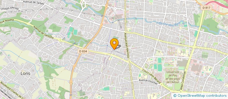 localisation de l'entreprise VIKA ASSOCIATION à LONS