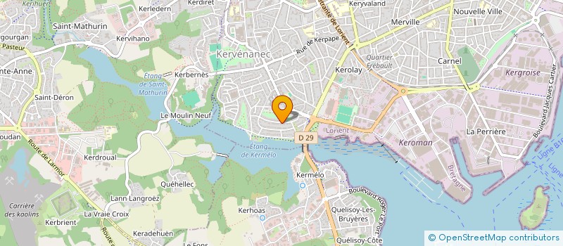 localisation de l'entreprise VIKA CONSEIL  LORIENT