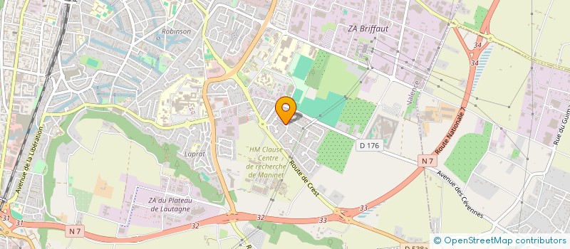 localisation de l'entreprise VIKALEX  VALENCE