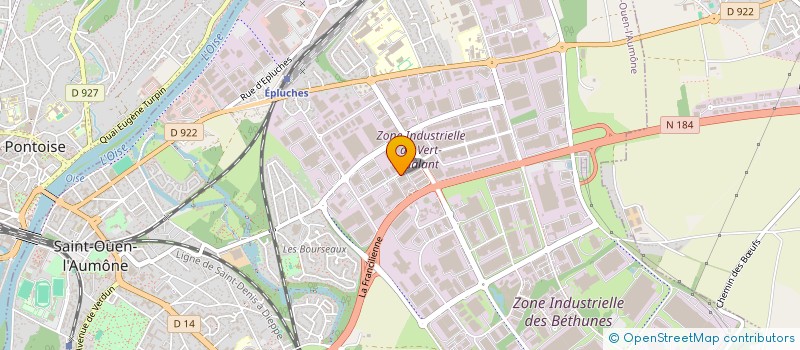 localisation de l'entreprise VIKALI à SAINT-OUEN-L'AUMONE