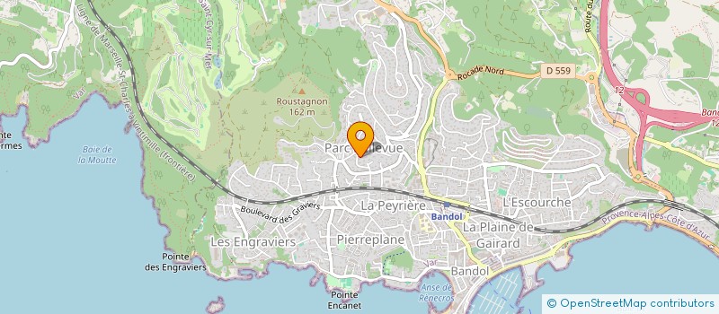 localisation de l'entreprise VIKANNA  BANDOL