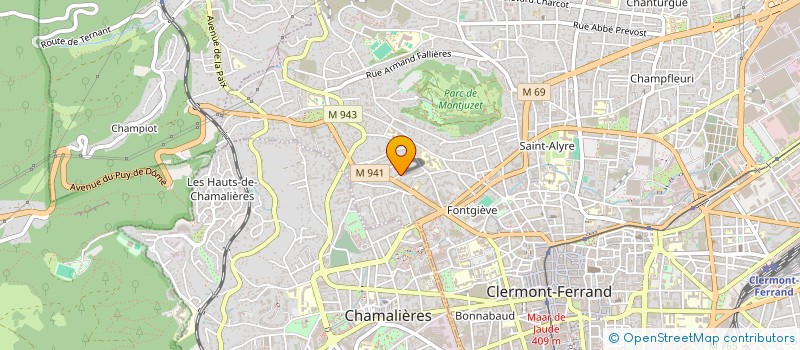 localisation de l'entreprise VIKATECH  CLERMONT-FERRAND