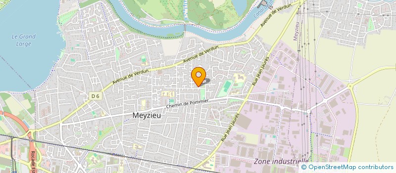localisation de l'entreprise VIKEN MENUISERIE à MEYZIEU