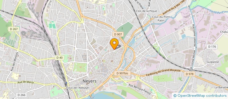 localisation de l'entreprise VIKEO à NEVERS