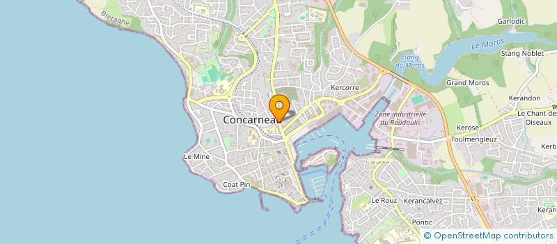 localisation de l'entreprise VIKI  CONCARNEAU