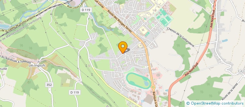 localisation de l'entreprise VIKING EN COTENTIN  CHERBOURG-EN-COTENTIN