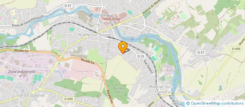localisation de l'entreprise VIKINGS à MAGNAC-SUR-TOUVRE