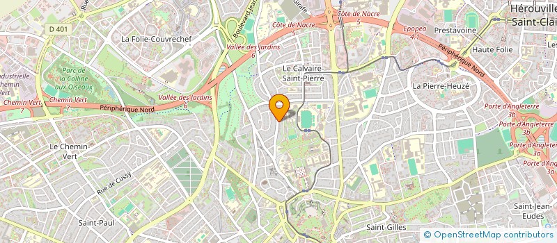 localisation de l'entreprise VIKINGS EVENTS  CAEN