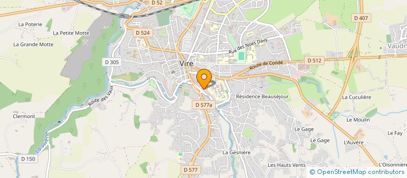 localisation de l'entreprise VIKINGS PREVENTION INCENDIE à VIRE-NORMANDIE