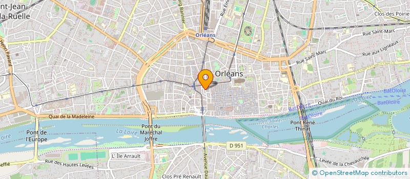 localisation de l'entreprise VIKK à ORLEANS