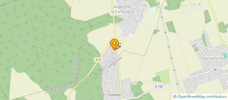 localisation de l'entreprise VIKLABS  ANGERVILLE-LA-CAMPAGNE