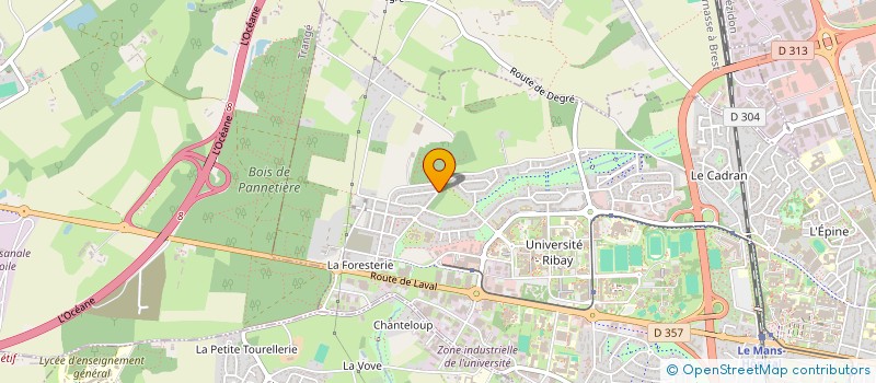 localisation de l'entreprise VIKTAHU à LE MANS
