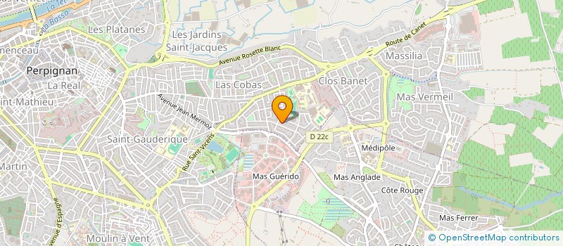 localisation de l'entreprise VIKTORIA 17 à PERPIGNAN