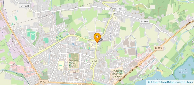 localisation de l'entreprise VIL'SART  LA FLECHE