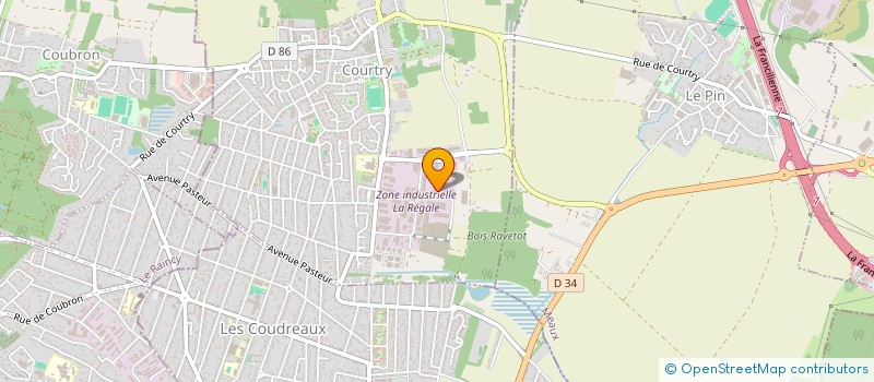 localisation de l'entreprise VILA  COURTRY