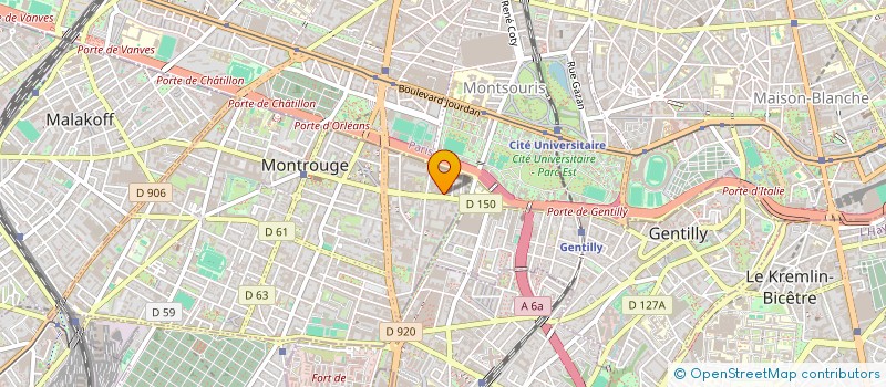 localisation de l'entreprise VILA COVA  MONTROUGE