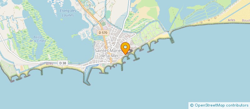 localisation de l'entreprise VILA DE LA MAR à SAINTES-MARIES-DE-LA-MER