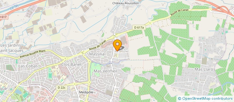 localisation de l'entreprise VILA-LECHADO à PERPIGNAN