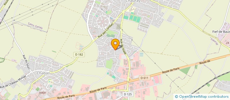 localisation de l'entreprise VILA NOVA  CHAURAY