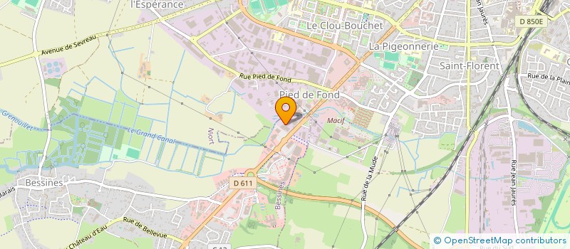 localisation de l'entreprise VILA NOVA CONSTRUCTION  BESSINES